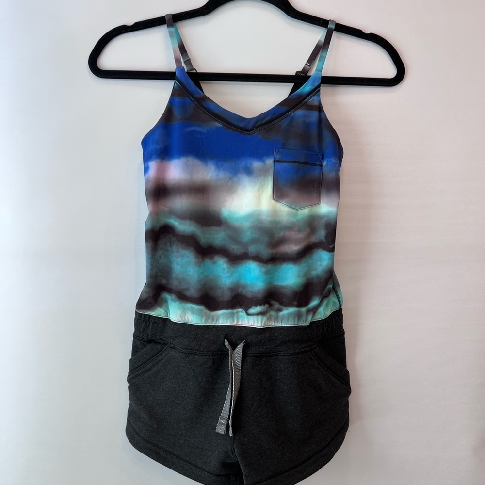 Ivivva LULULEMON Girls Romper with built in bra.